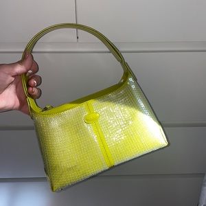 Tod’s Leather Sequin-Embellished bag